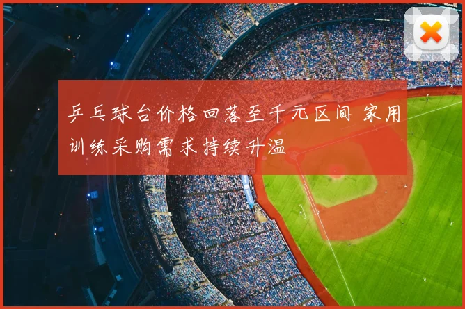 乒乓球台价格回落至千元区间 家用训练采购需求持续升温
